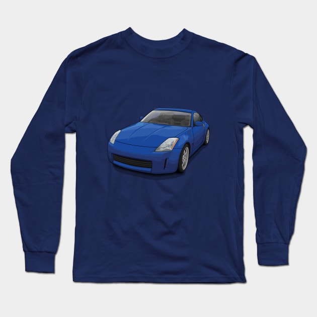 350z z33 illustration Long Sleeve T-Shirt by ArtyMotive